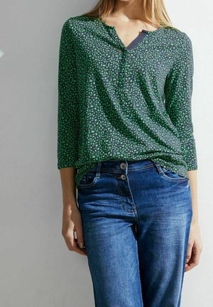 Tunic - mottled dark green