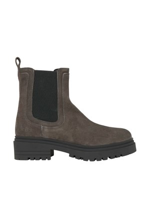 BAJO - Botines con plataforma - gris oscuro