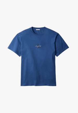 Calvin Klein Jeans, JUNG KOOK FOR CALVIN KLEIN MONOLOGO T-SHIRT - T-shirts basic - dark denim
