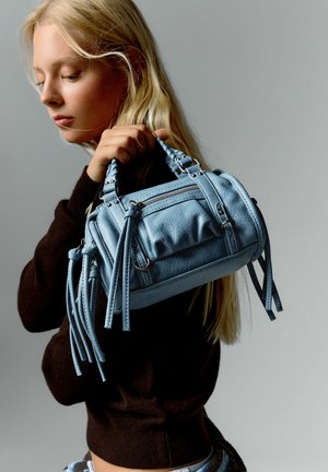 Bershka, MINI - BOWLING BAG 08990184 - Sac à main - mottled royal blue