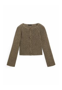Massimo Dutti Strickjacke - light grey