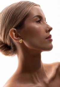 SAX35TH by Alicja Czarniecka - HEART - Uhani - gold-coloured Miniaturna slika 1