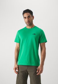 The North Face M SS SIMPLE DOME TEE - Sportska majica - optic emerald