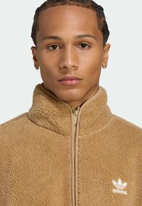 adidas Originals ESSENTIALS - Fleece jacket - cardboard