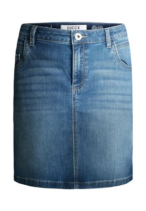 Soccx, SOCCX JEANSROCK AN:NE - Denim skirt - dark blue used