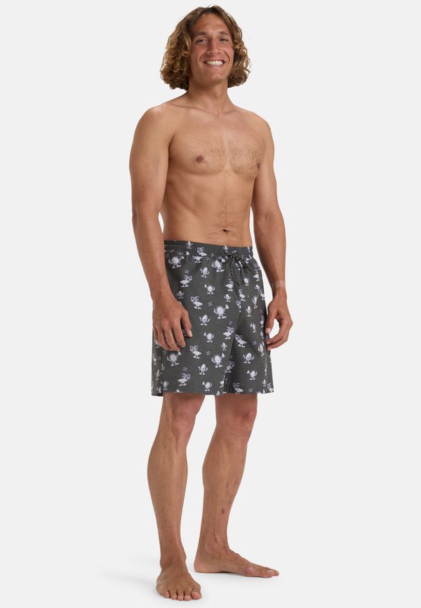 WASTED TIMES LB - Swimming shorts - rav2