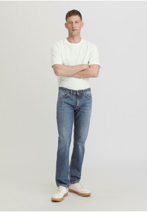 hessnatur Jeans a sigaretta - medium blue