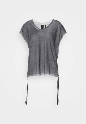 T-shirt med print - grey