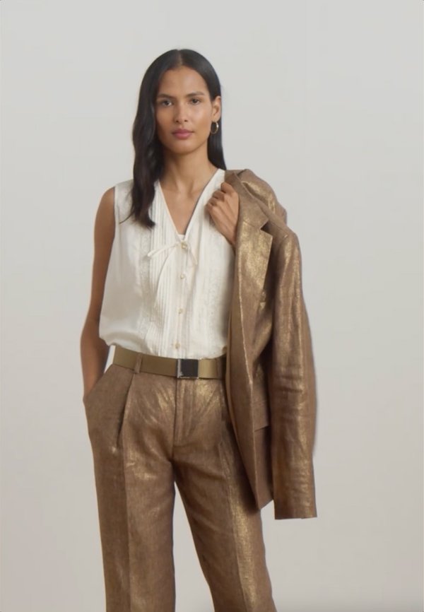 COTTON VOILE SHIRT - Button-down blouse - mascarpone cream2