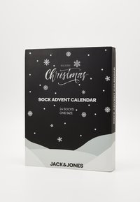 Jack & Jones JACCHRISTMAS SOCK CALENDAR 24 PACK - Sokken - black