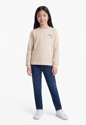 Calvin Klein Jeans UNISEX - Camiseta de manga larga - whitecap gray