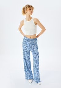 Koton WIDE LEG - Broek - white