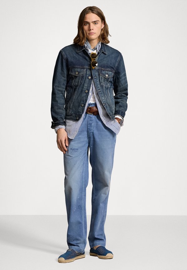 FADED DENIM TRUCKER JACKET - Denim jacket - trenton2