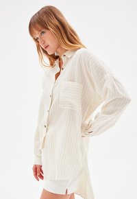 adL GARNISH - Blusa - striped beige