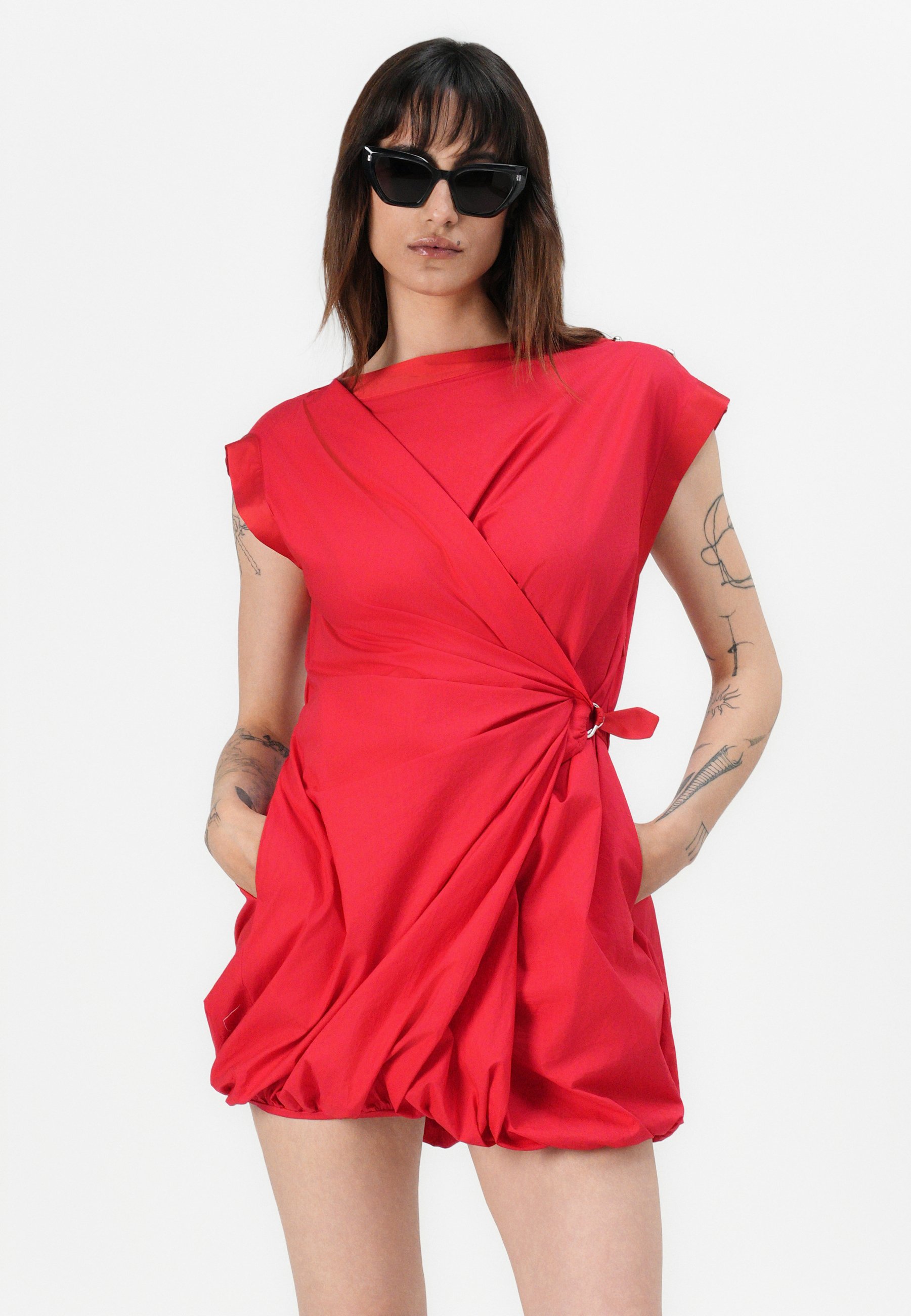 Pinko ELLIOT ABITO - Day dress - rosso salsa/red - Zalando.co.uk