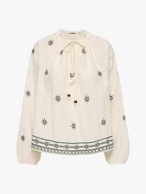 ONLY, TOP ONLSKYE TOP - Camicetta - cloud dancer