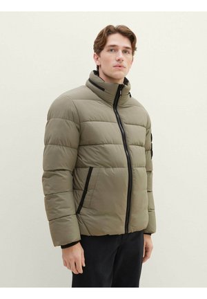 TOM TAILOR 1033348 Giacca Invernale Cappuccio, 10415-Dusty Olive Green, 128 Bambini e Ragazzi : TOM TAILOR