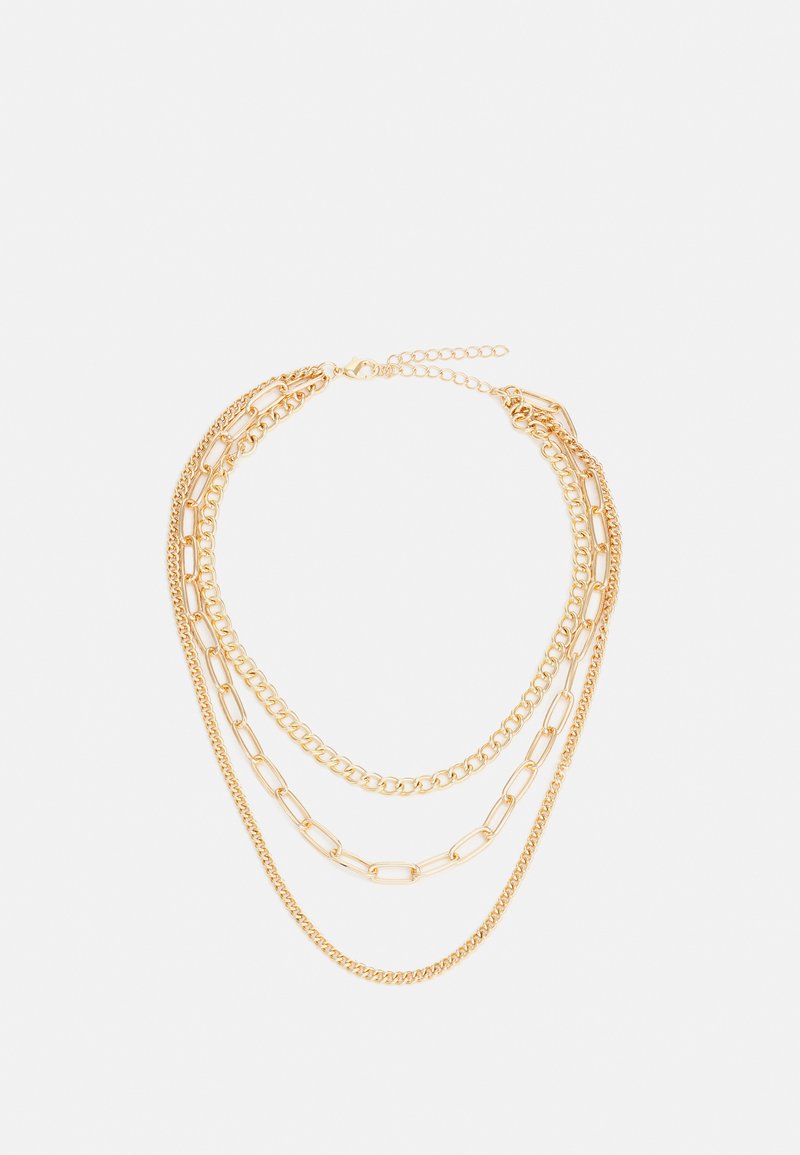 Urban Classics LAYERING CHAIN NECKLACE UNISEX - Colier - gold-coloured