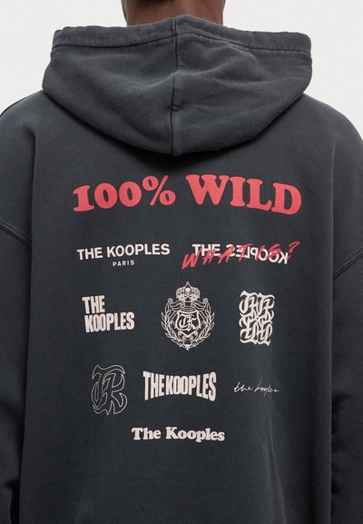 The Kooples Kapuzenpullover - black washed