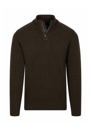 Barbour, RACE - HALF ZIP TRUI - - Jumper - bruin