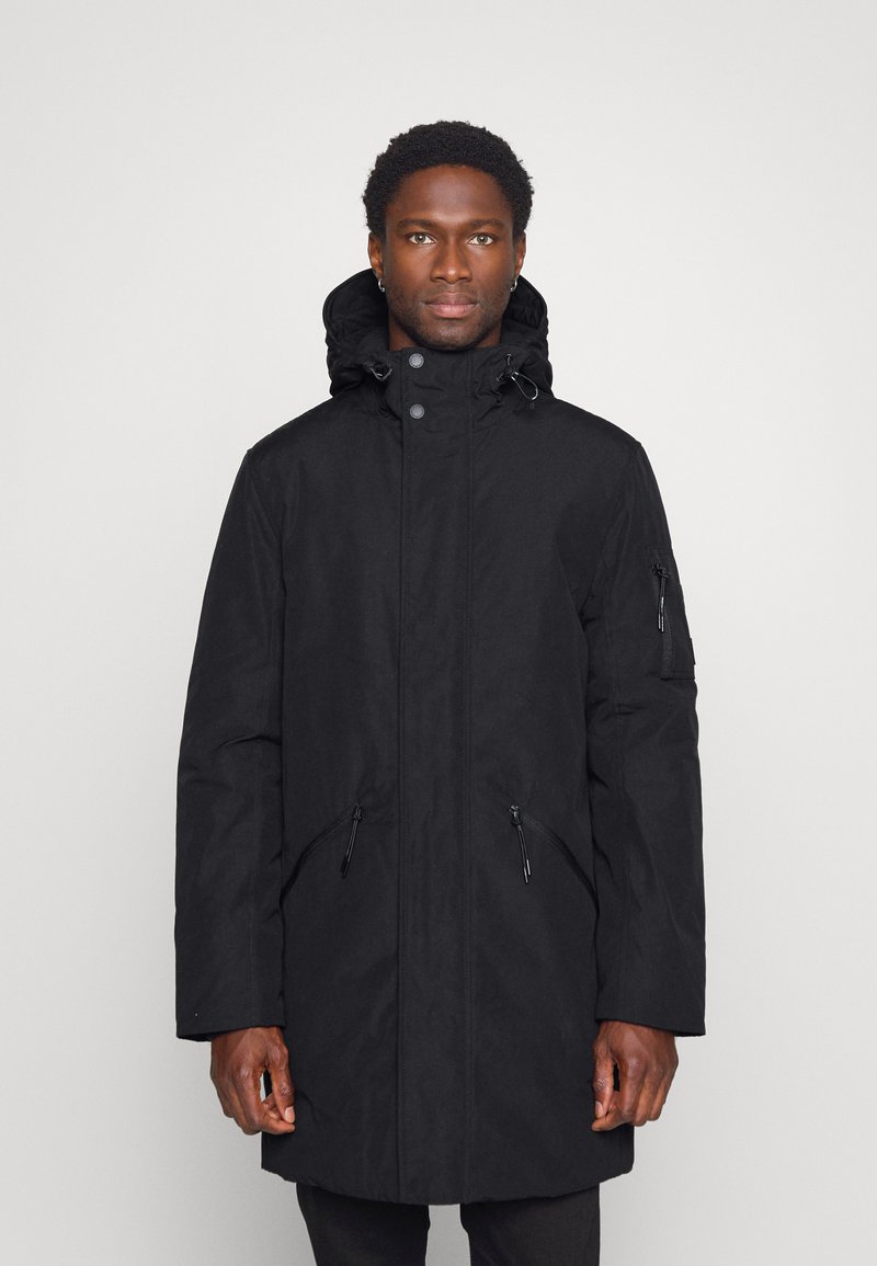 TOM TAILOR DENIM MODERN DETAILED Winter coat black Zalando.ie