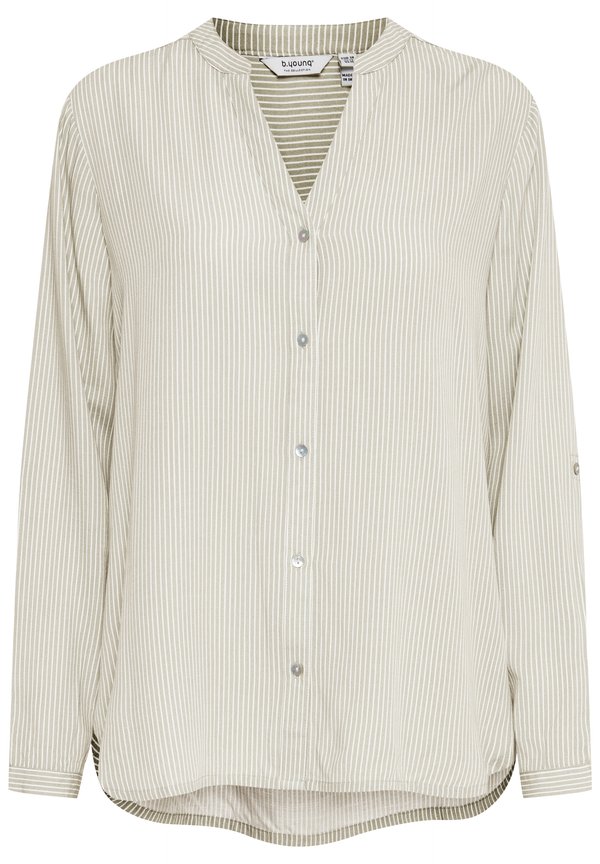 BYFABIANNE STRIPE SHIRT - Blouse - cement mix2