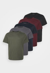 Não selecionado, dark blue/bordeaux/olive