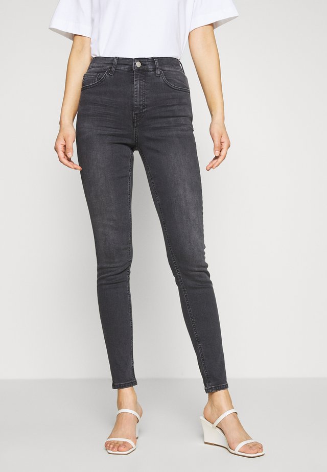 JAMIE CLEAN - Jeans Skinny Fit - black denim