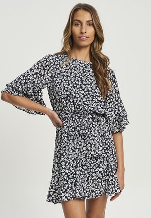 TUSSAH MONTIE MINI - Kasdienė suknelė - navy ditsy floral