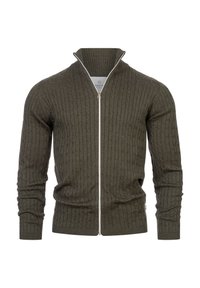 Kronstadt CABLE - Chaqueta de punto - army mix