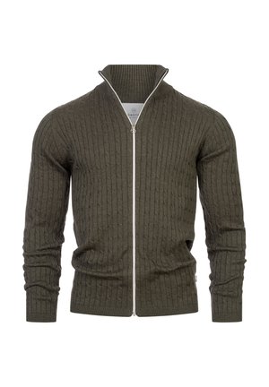 Kronstadt CABLE - Cardigan - army mix