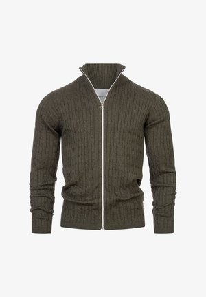 Kronstadt CABLE - Chaqueta de punto - army mix