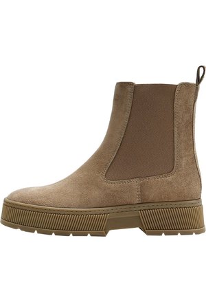 Massimo Dutti, Bottines à plateau - brown