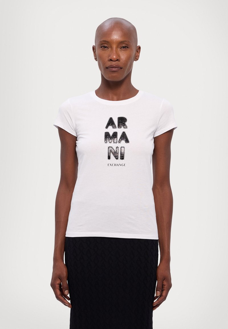 Armani Exchange T-shirt basic - optic white