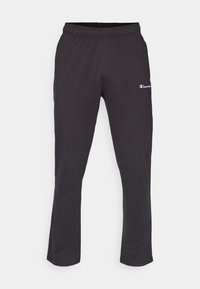ICONS STRAIGHT HEM PANTS - Tracksuit bottoms - black