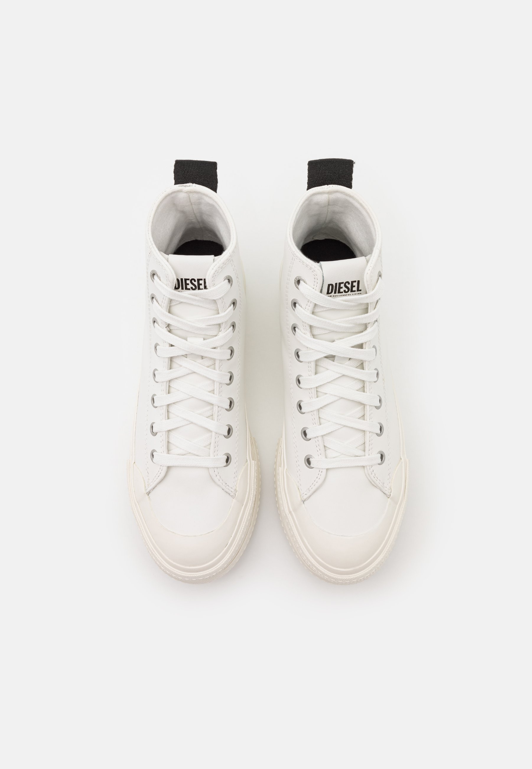 Diesel S-JOMUA MC - Sneakers hoog - white/wit - Zalando.nl