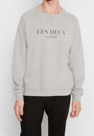 Collegepaita - mottled grey