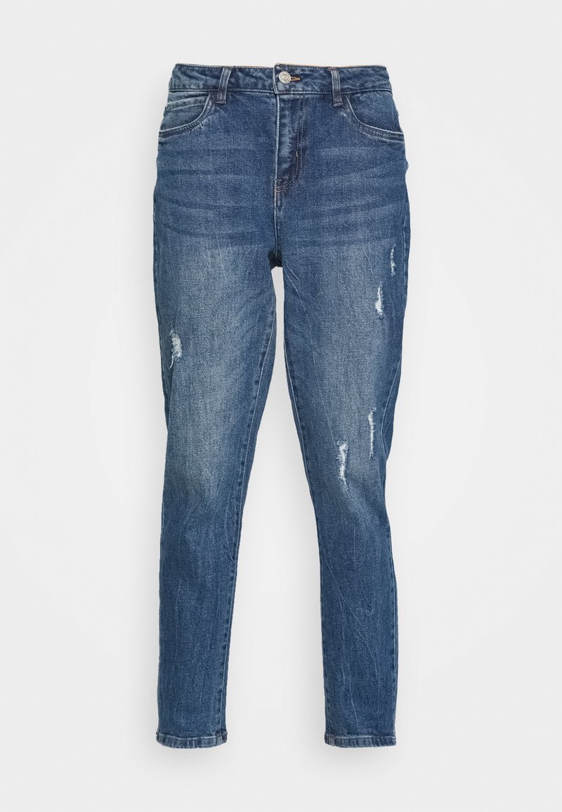 Noisy May Straight leg jeans blauw denim/bluedenim
