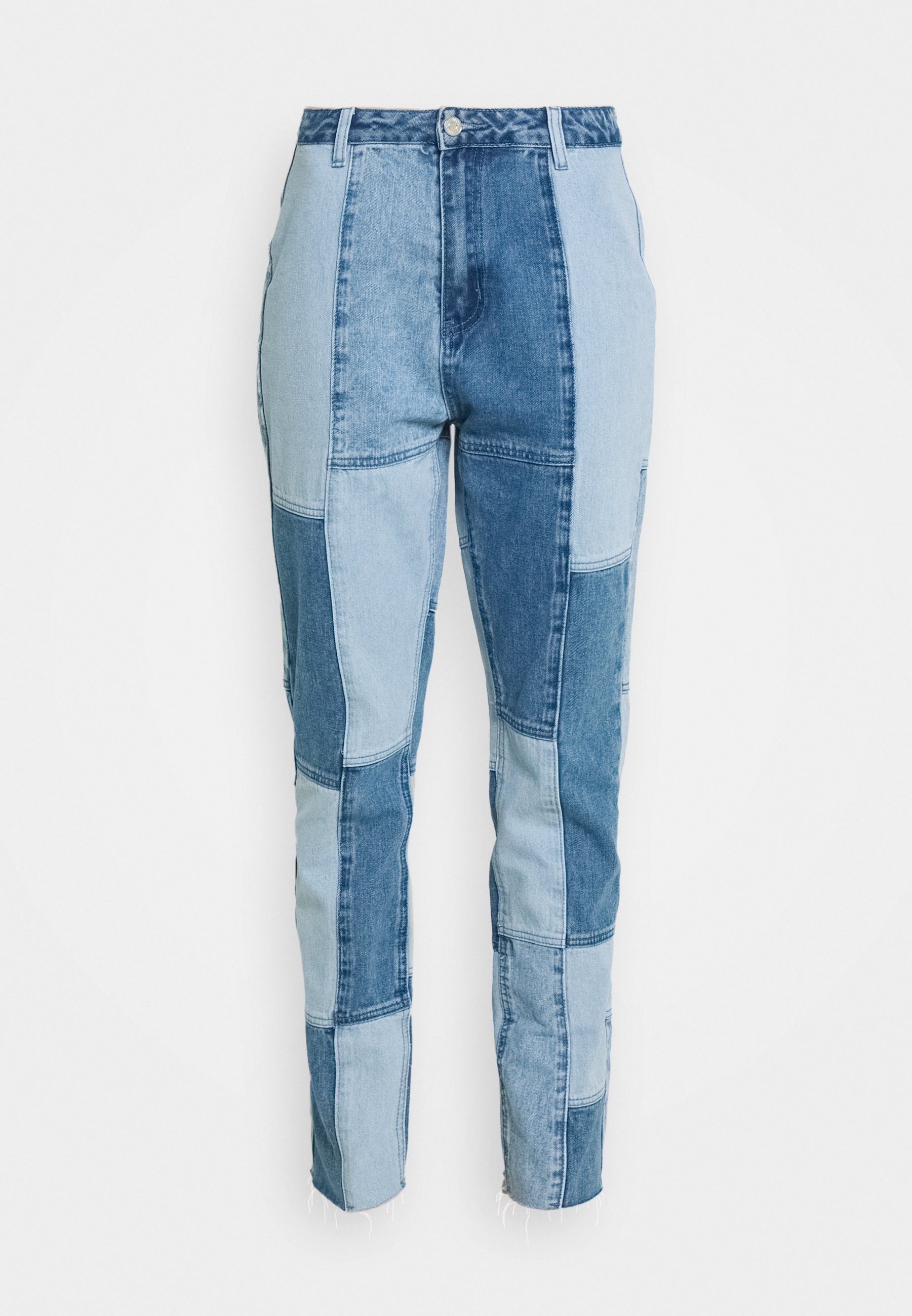 Missguided PATCHWORK - Straight leg 