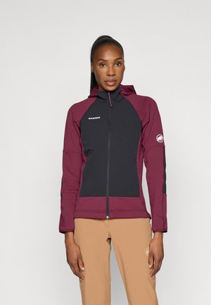 MASSONE HOODED   - Jaka ar rāvējslēdzēju - vin-black