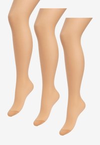 Next 3PACK  - Tights - tan