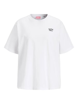 JJXX, JXFRUITY LOOSE TEE - T-shirt print - bright white