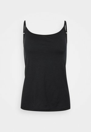icebreaker MERINO 150 LIGHT WEIGHT SIREN CAMI - Undershirt - BLACK