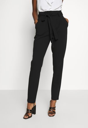 Stoffhose - black