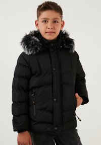 LELA REGULAR FIT - Ziemas jaka - black