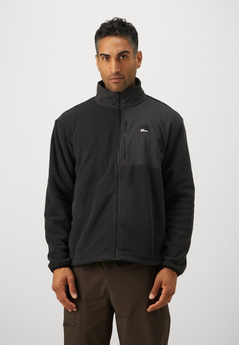 Jack Wolfskin SUMETRO  FZ M - Fleecejacke - black