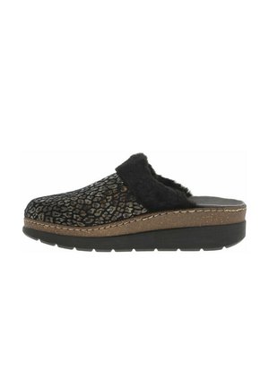 La Maison de l'Espadrille Mules à talons - marron