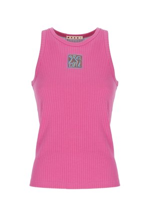 CON LOGO - Top - fucsia