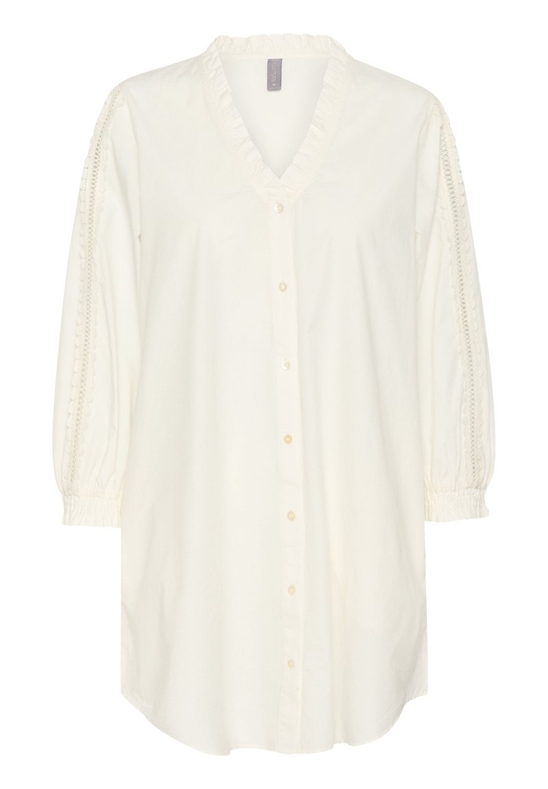culture Overhemdblouse crème culture Overhemdblouse crème
