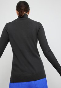 Taifun LANGARM ROLLKRAGEN AUS FEIN - Trui - schwarz